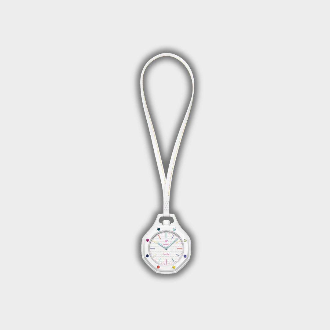 Swatch x Audemars Piguet Bioceramic Royal Pop Huit Blanc SSX03W100N