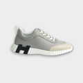 Hermès Bouncing Sneaker Gris Silex / Beige Glaise