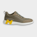Hermès Bouncing Sneakers Etoupe / Yellow
