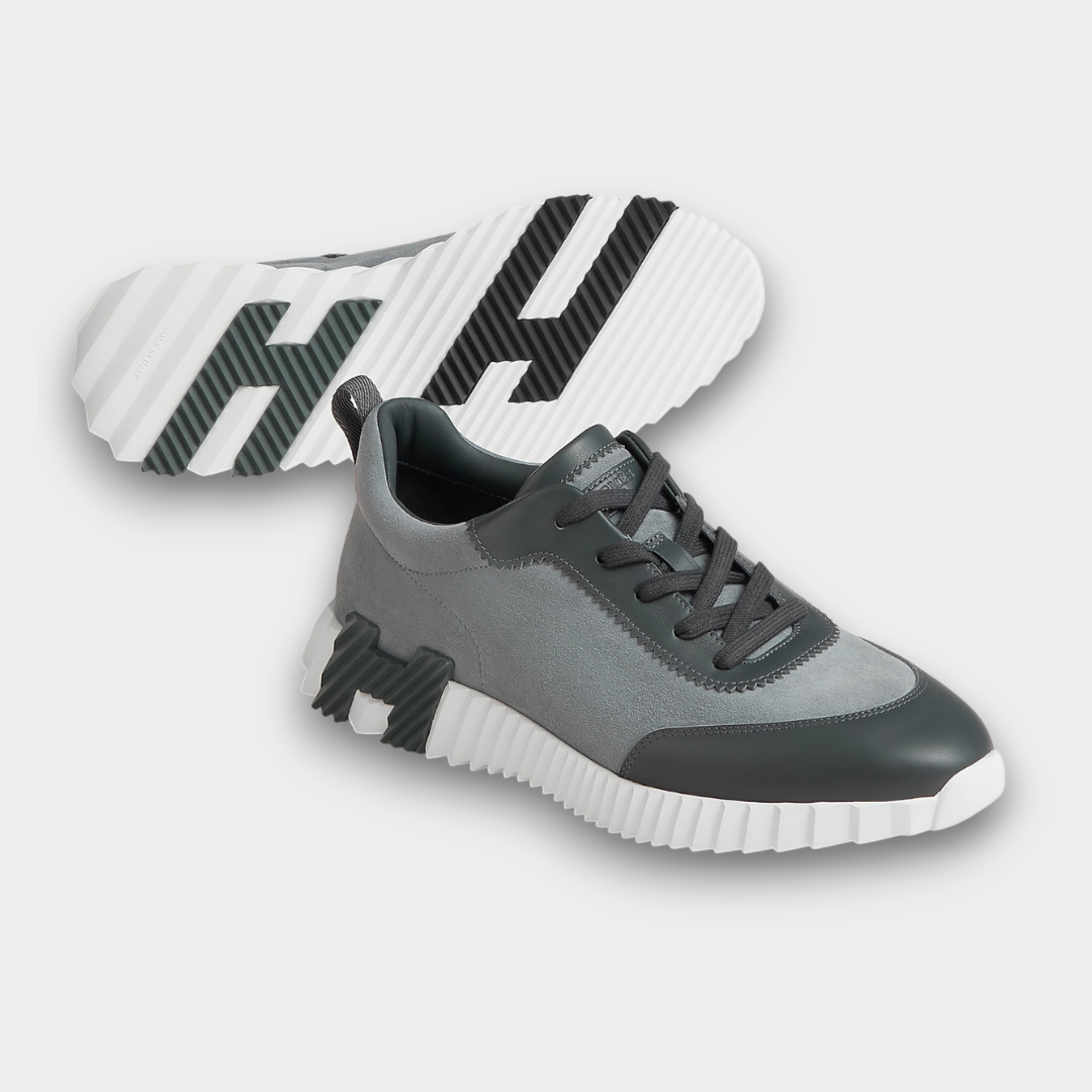 Hermès Bouncing Sneaker Gris Orange