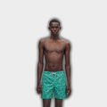 Hermès "Metal au Carre" Swim Trunks Menthe