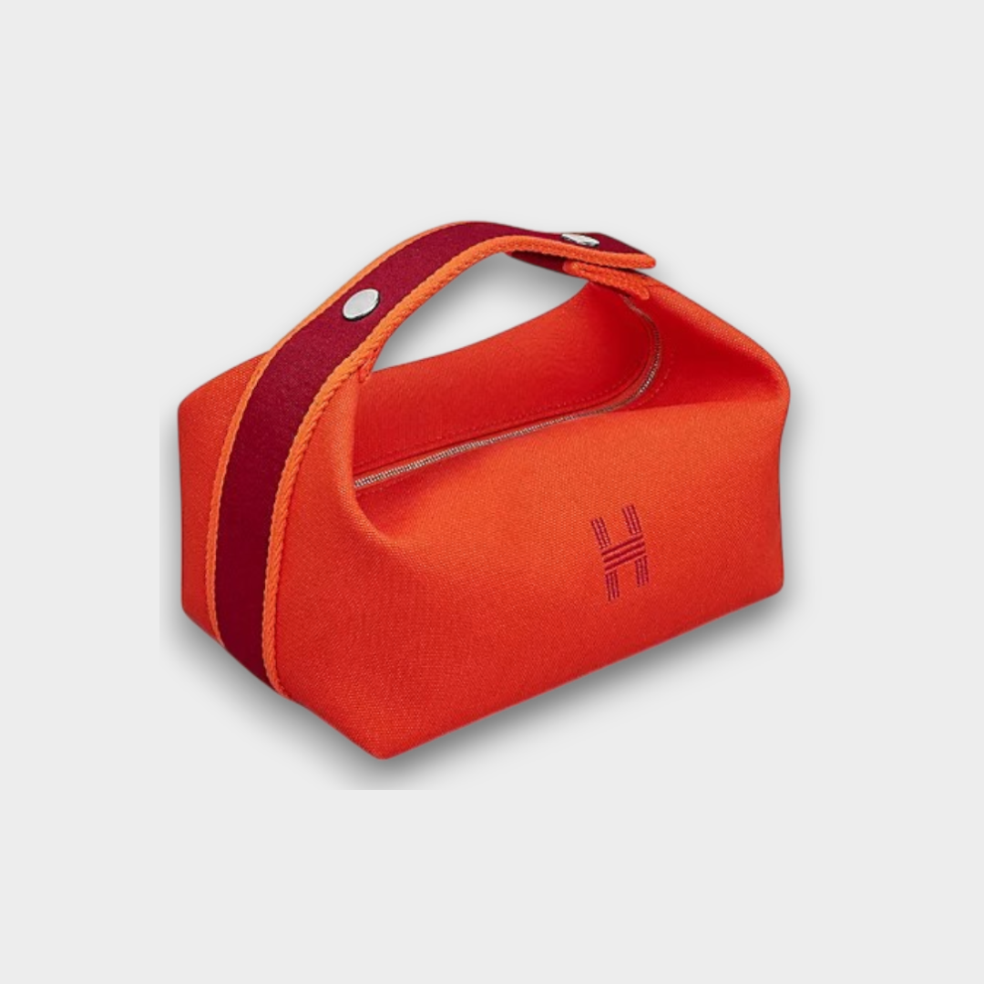 Hermès Bride-a-Brac Small Model Case Orange Feu